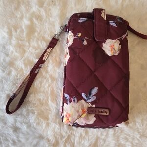 Vera Bradley Performance Twill Smartphone Wristlet With RFID Protection.